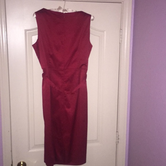 Red Newport News Vintage Style Dress - Picture 6 of 7